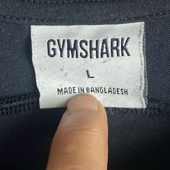 Gymshark Black Oversized Performance Relaxed T Shirt Men’s Sz Large - Picture 5 of 5